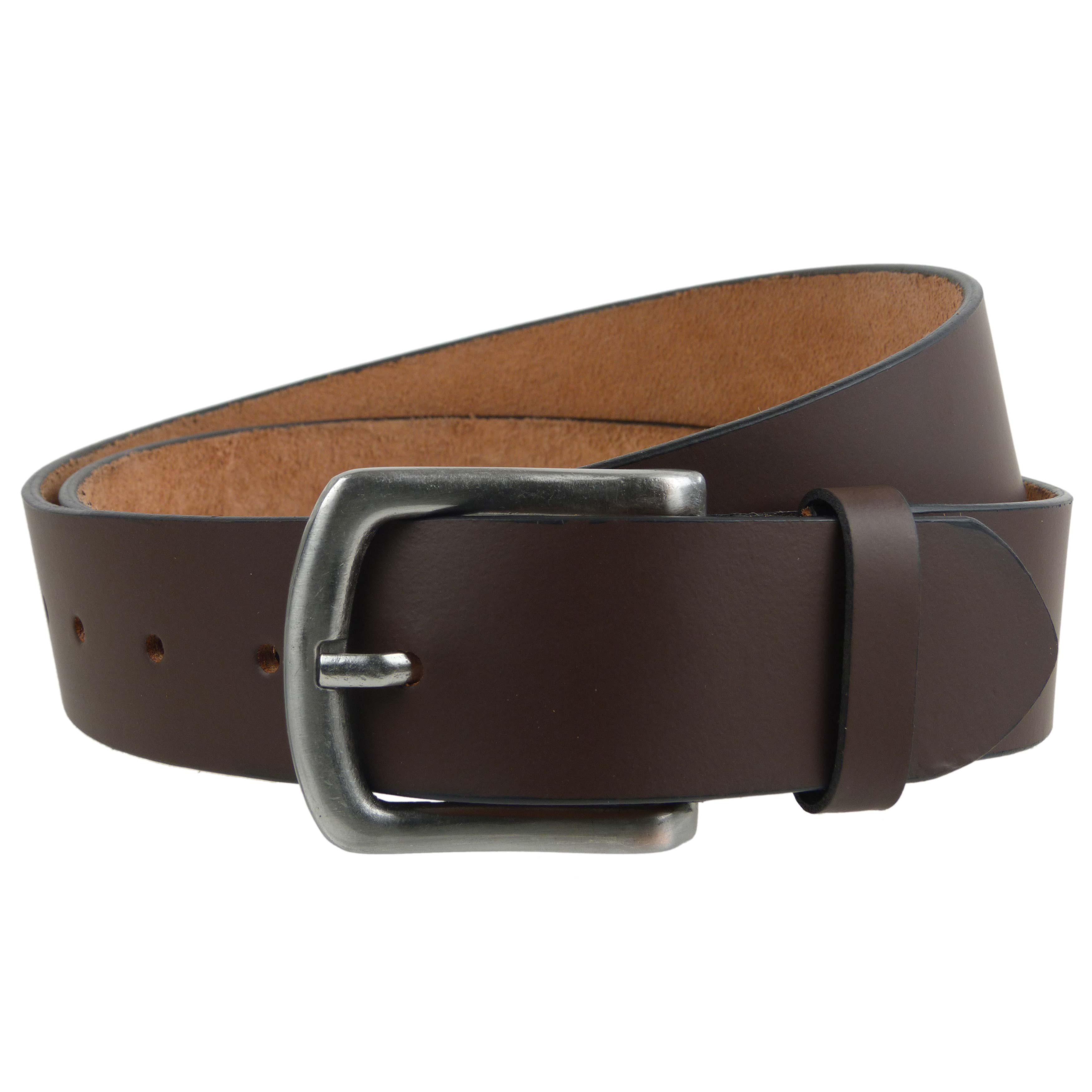 mens brown leather jeans belt