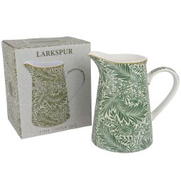 William Morris China Jug Larkspur Design Gift Boxed 