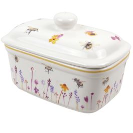 Classic Butter Dish Busy Bees Range By The Leonardo Collection