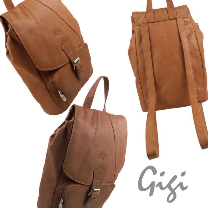 Gigi leather backpack best sale