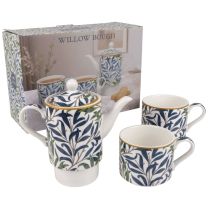 William Morris China Tea for 2 Willow Bough Gift Idea 