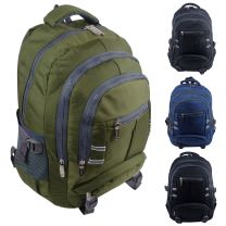 Lorenz Mens Nylon Device Backpack/Rucksack