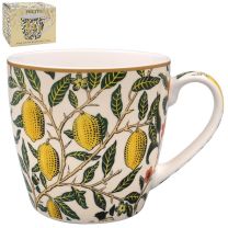 William Morris Fruits Larger Capacity China Breakfast Mug 400ml (15 FL Oz)