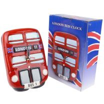 London Route Master Ceramic Bus Clock