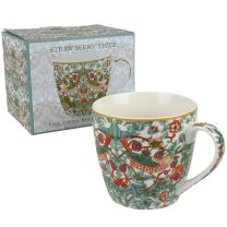 William Morris Strawberry Thief China Breakfast Mug/Cup 400ml