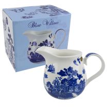 Classic Large Jug by The Leonardo Collection Blue Willow Collection Kitchen Gift Boxed