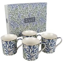 William Morris Willow Bough Set of 4 Tea and Coffee Mugs