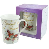 Special Friend Mug with Message Gift Boxed