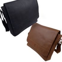 Underwood & Tanner Leather Mens Cross Body Messenger Bag 