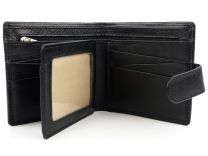 Mens Quality Leather Wallet by Mala; Verve Gift Boxed 12 Card Slots