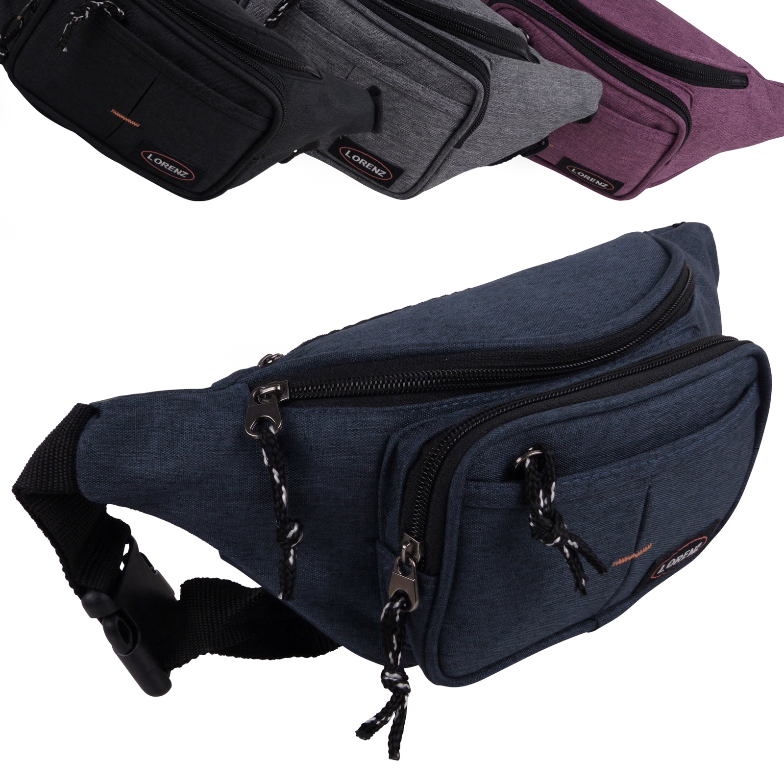 Mens Top Quality Denim Look Bum Bag Fanny Pack Work & Travel | eBay