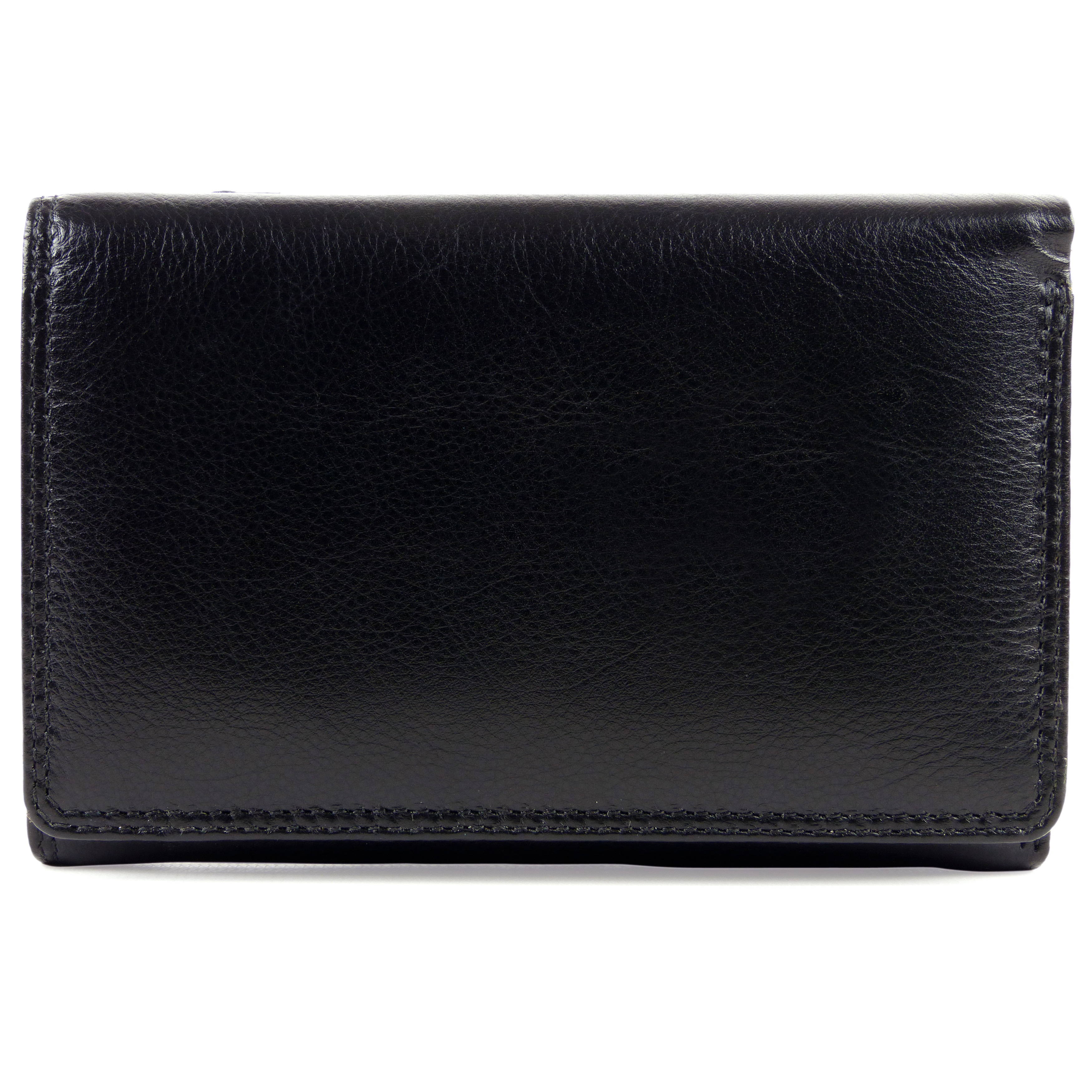 Ladies Leather Medium Flap Over Purse/Wallet by Visconti Heritage Gift ...