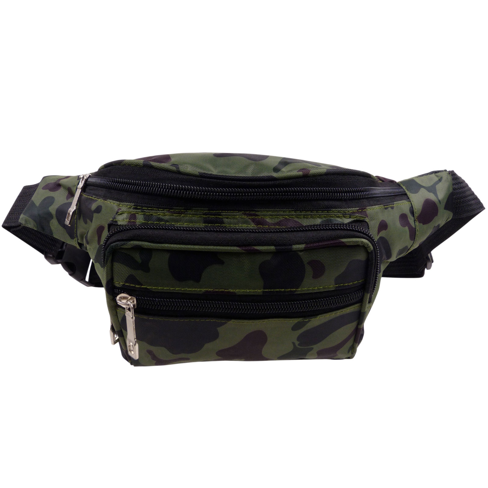 Camo Camouflage Army Nylon Bumbag Fanny Pack Travel Holiday Security ...
