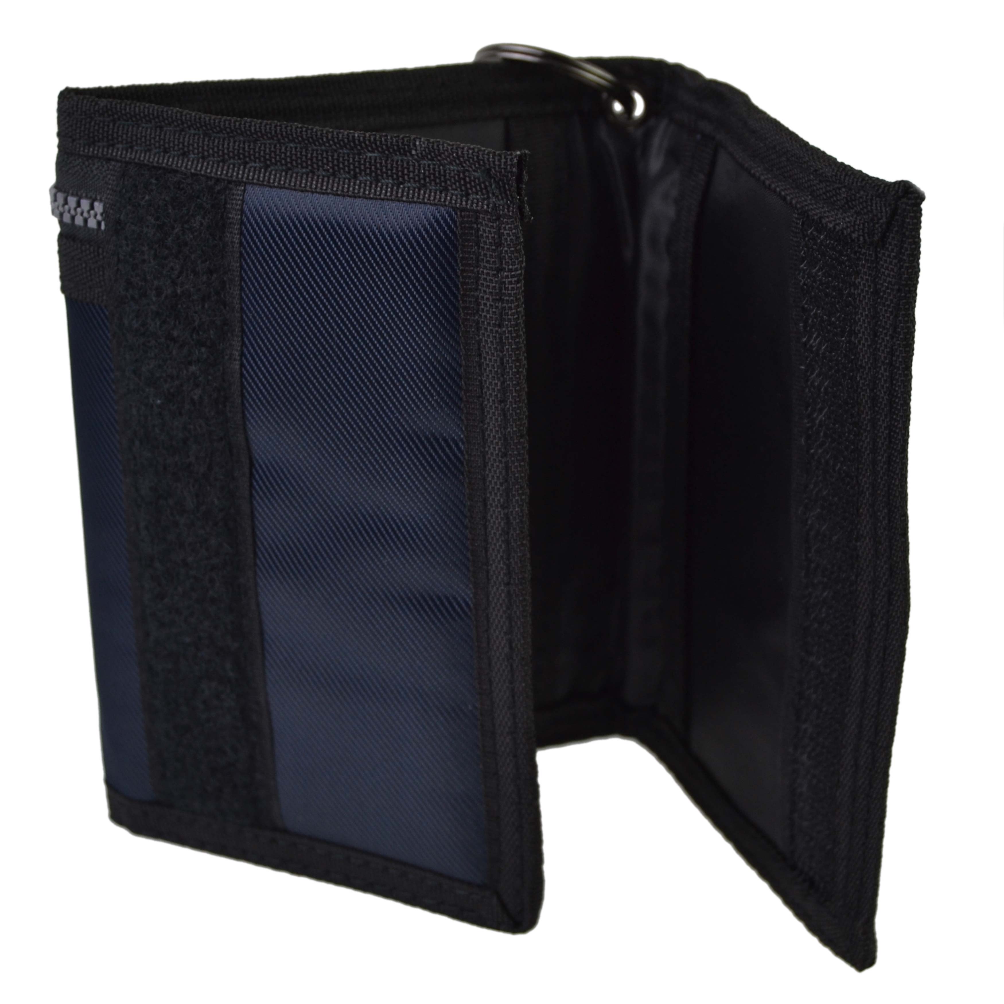 Mens Boys TriFold Sports Wallet by Lorenz with Security Chain Handy eBay