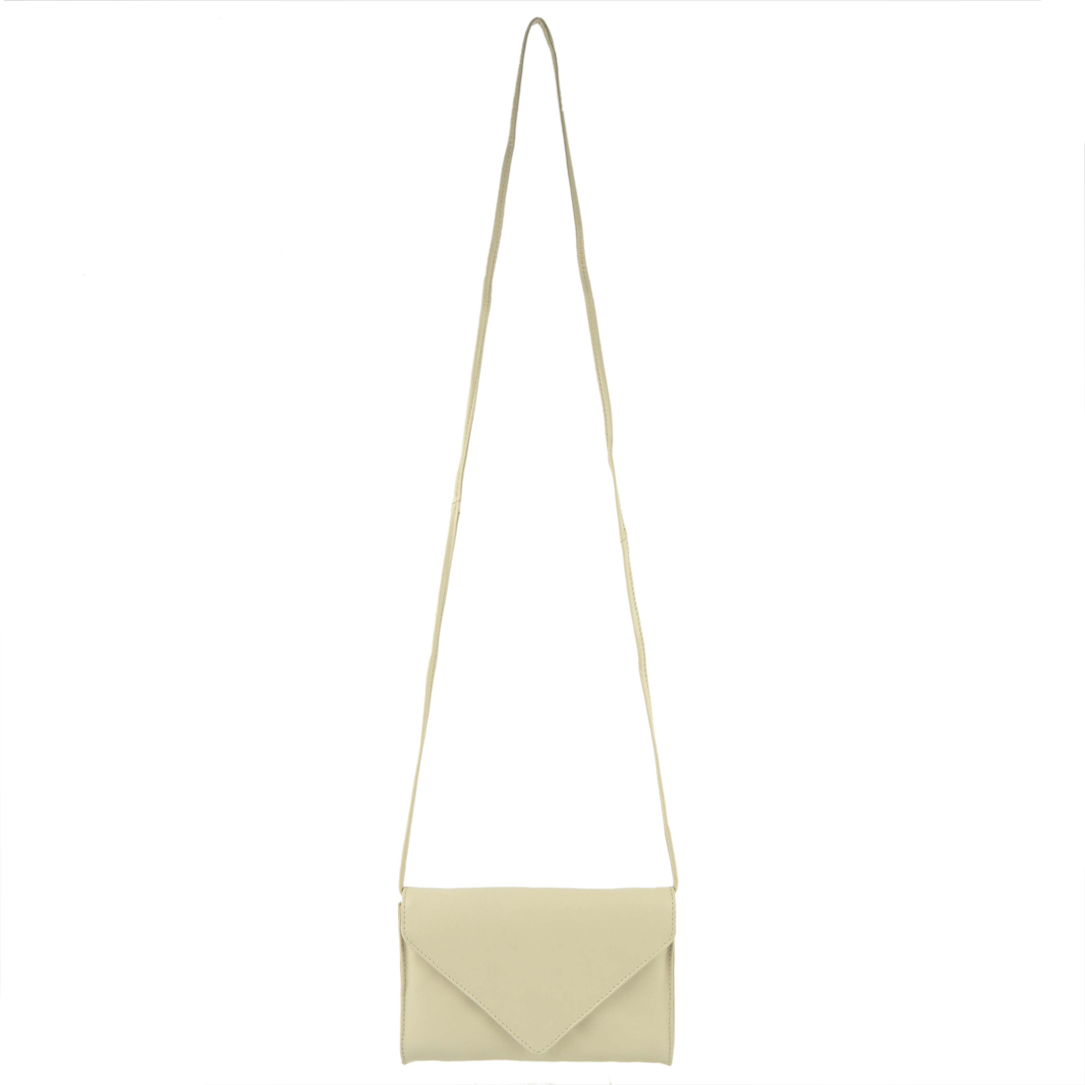 Ladies Small Soft Classic Leather Envelope Clutch Handbag by GiGi ...