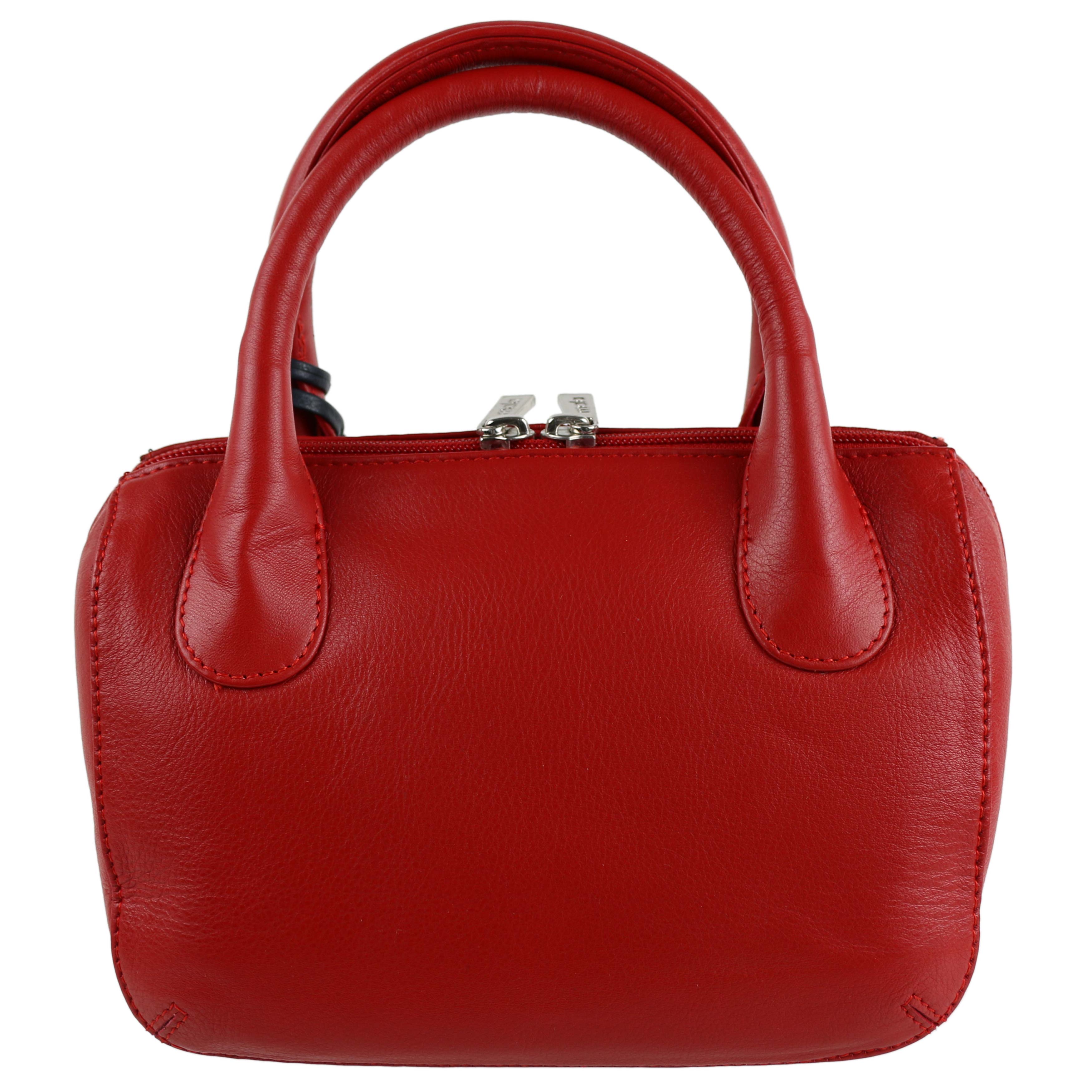 ladies leather grab bags