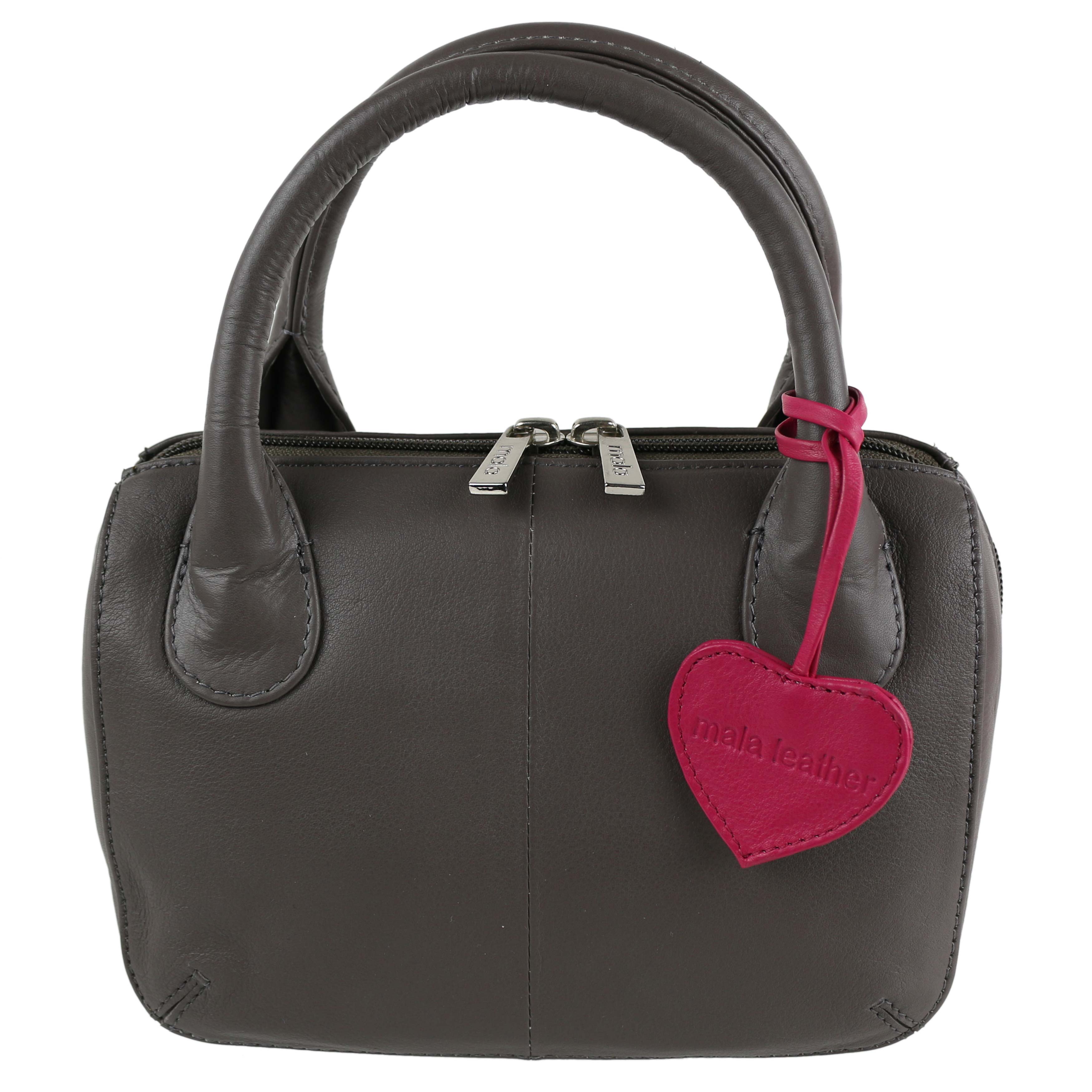 ladies leather grab bags