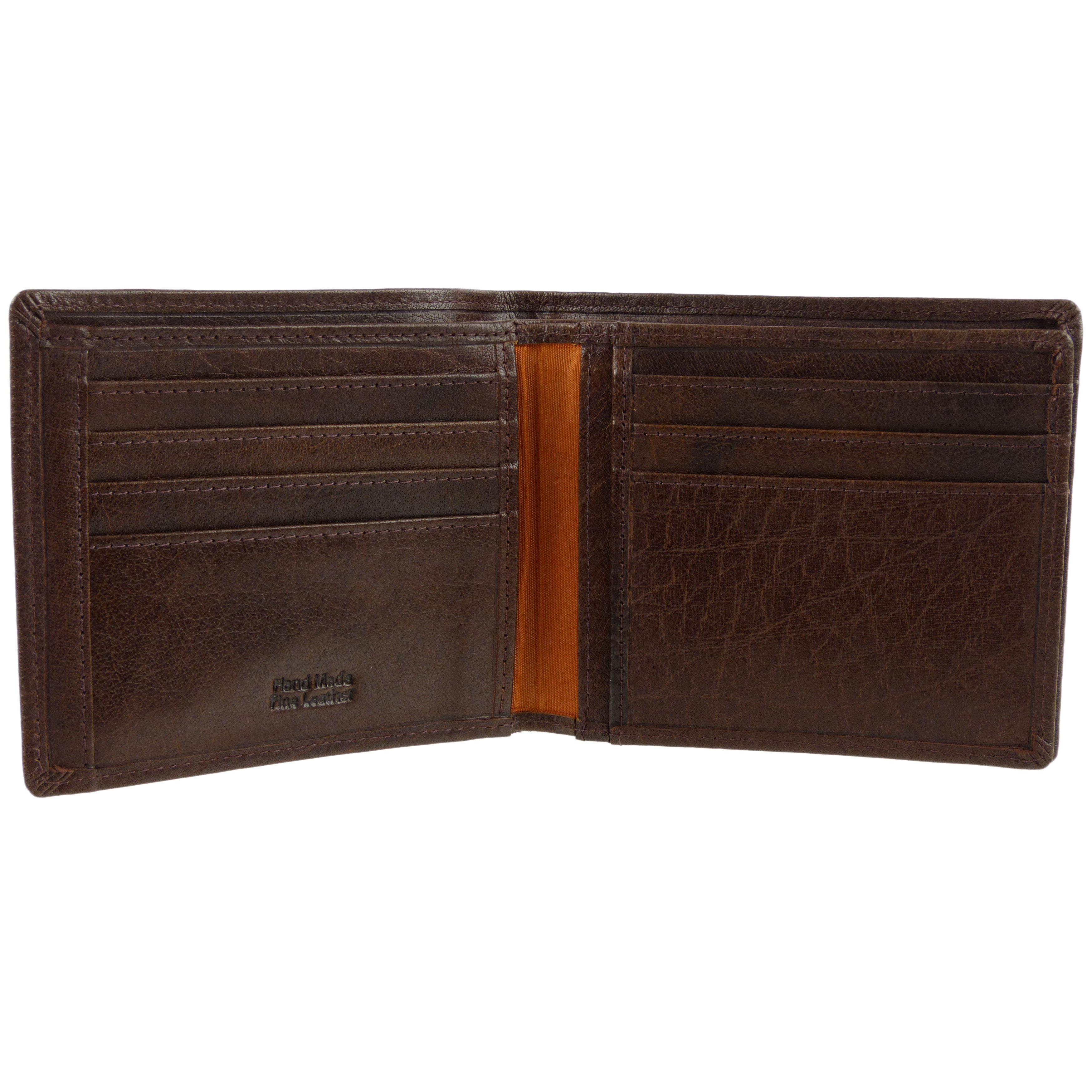 Rowallan of Scotland Leather Mens Wallet Verona Collection Veg Tan ...