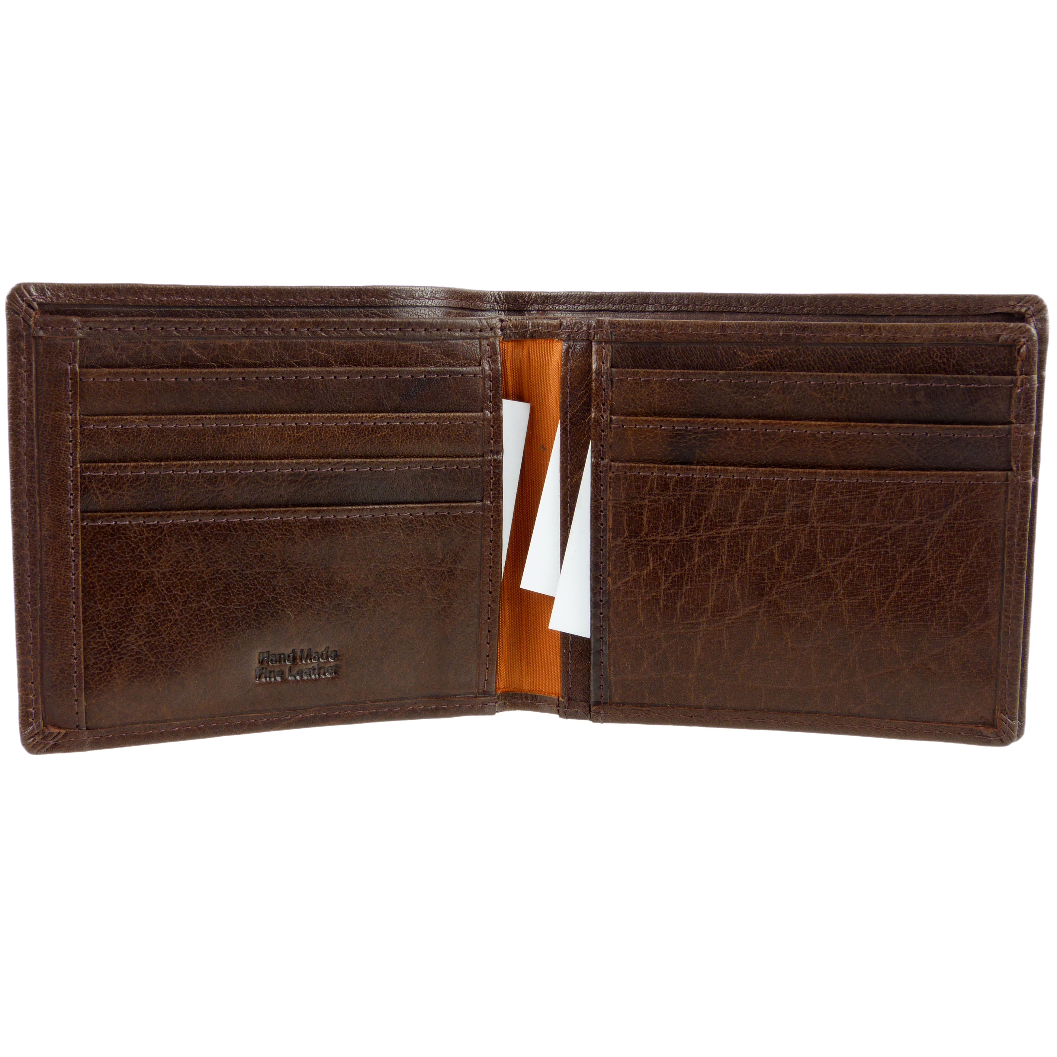 Rowallan of Scotland Leather Mens Wallet Verona Collection Veg Tan ...