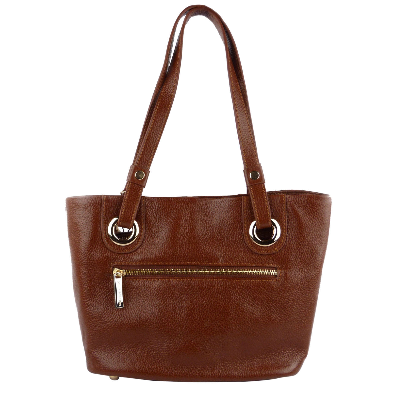 Ladies Leather Handbag Grab Bag by Smith & Canova Classic Bucket Style ...